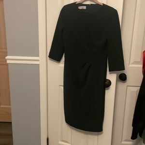 Hunter Green Hobbs London 3/4 sleeve dress